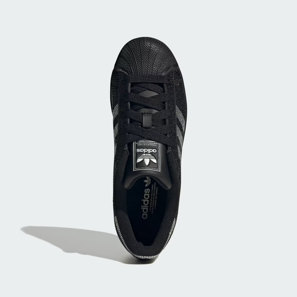 9W - [NEW] Women's adidas Superstar II 'Rhinestone' Shoes 'Black' IH4200 - Picture 2 of 8